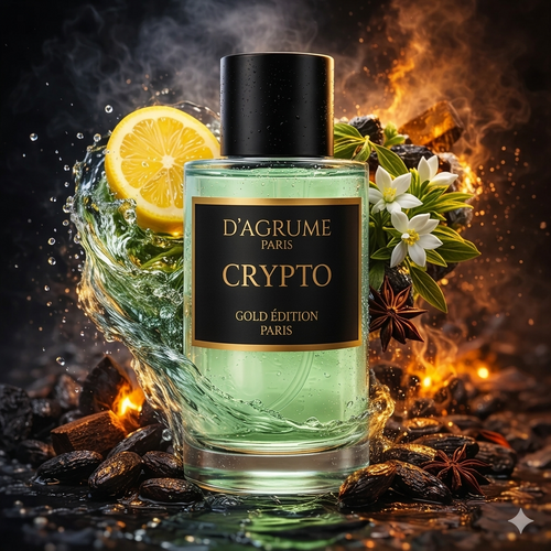 D'AGRUME PARIS-CRYPTO Private COLLECTION GOLD EDITION - water perfume-for men