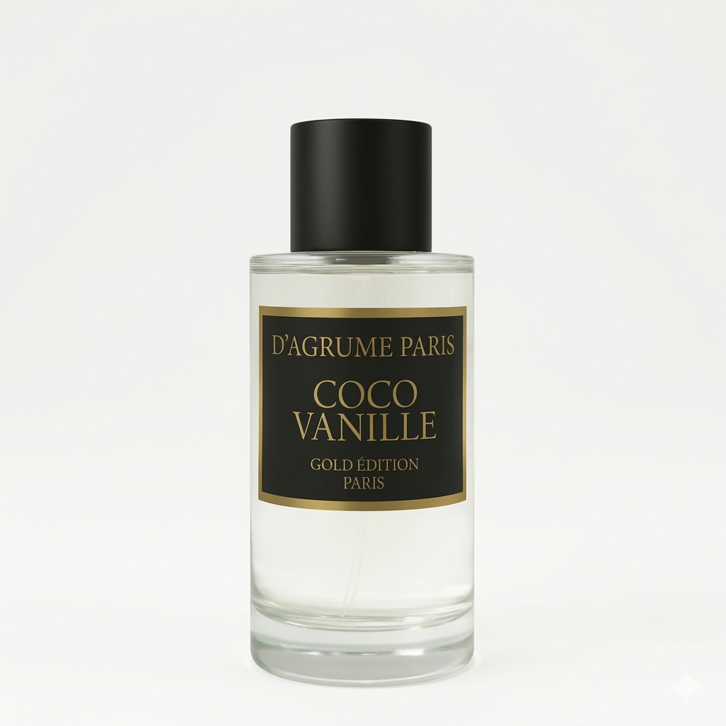 D'AGRUME PARIS-Private COLLECTION GOLD EDITION-coconut vanilla water perfume-for women