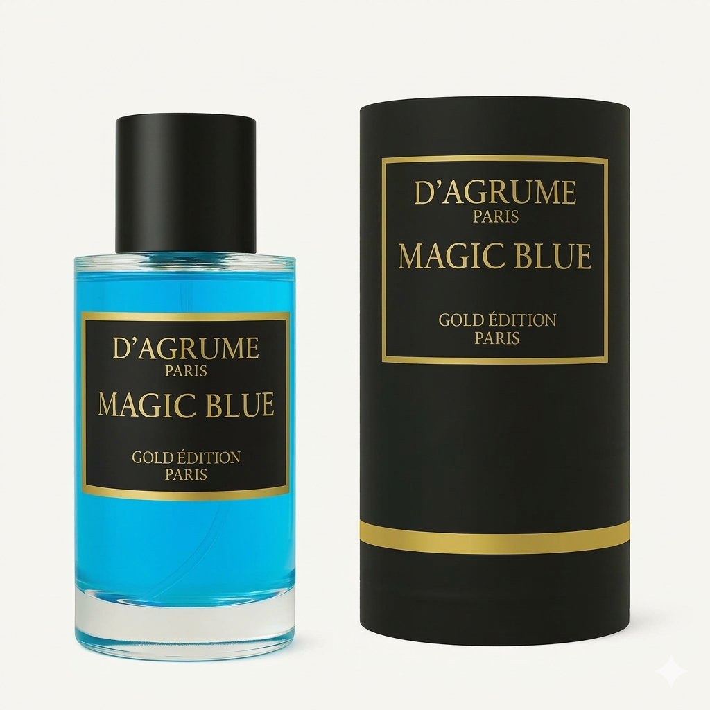 D'AGRUME PARIS-Private COLLECTION GOLD EDITION - MAGIC BLUE 50ML perfume water-unisex