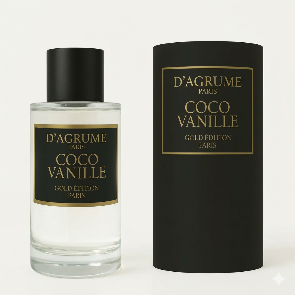 D'AGRUME PARIS-Private COLLECTION GOLD EDITION-coconut vanilla water perfume-for women